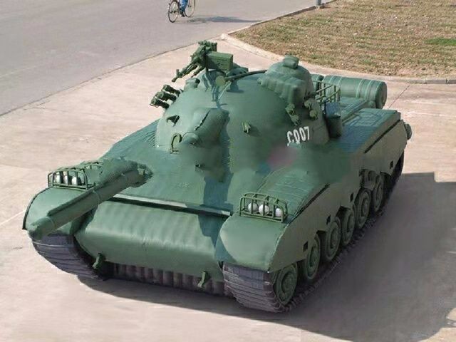 肇庆军用充气坦克车